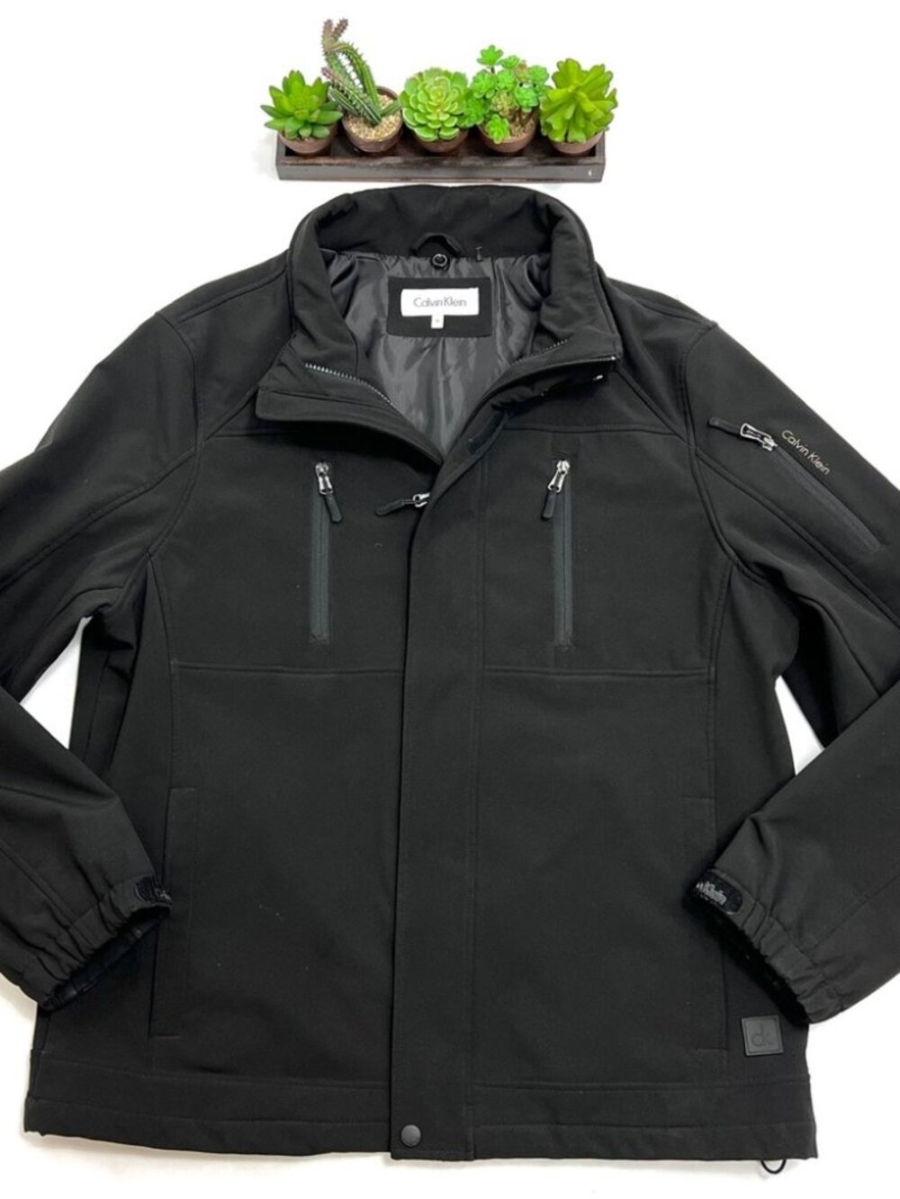Men’s Calvin Klein Black Winter Coat Size Medium